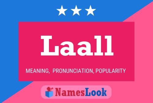 Laall Name Poster