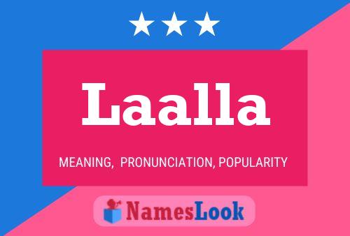 Laalla Name Poster