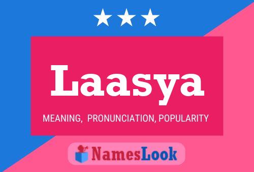 Laasya Name Poster