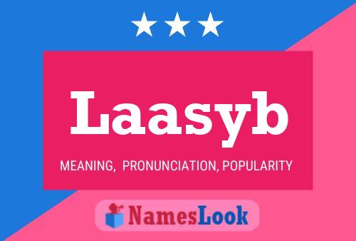 Laasyb Name Poster