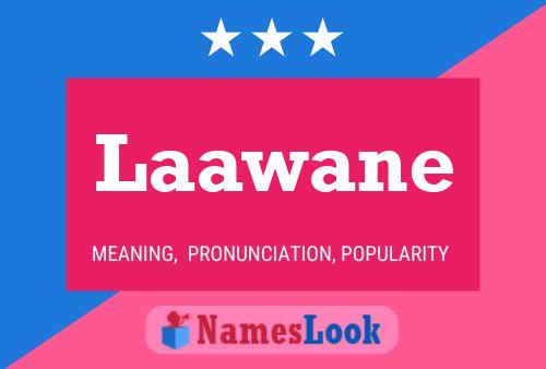 Laawane Name Poster