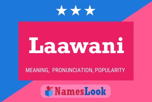 Laawani Name Poster