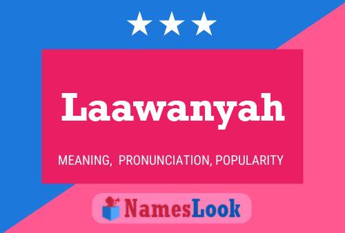 Laawanyah Name Poster