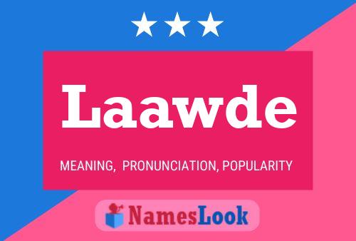 Laawde Name Poster