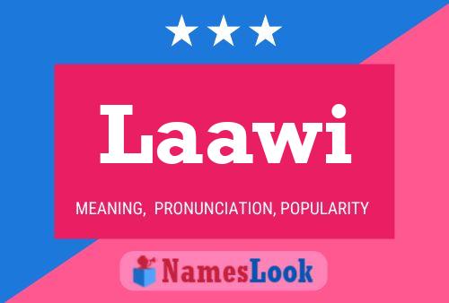 Laawi Name Poster