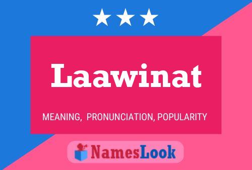 Laawinat Name Poster