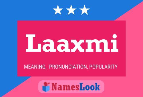 Laaxmi Name Poster