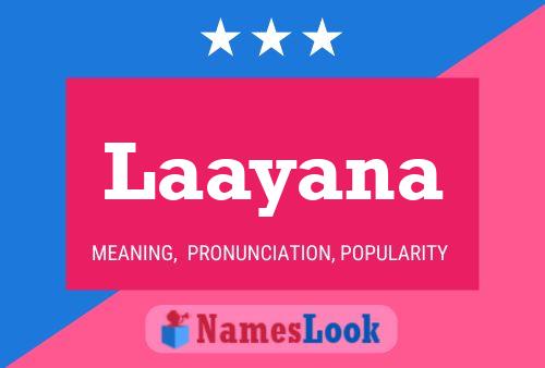 Laayana Name Poster