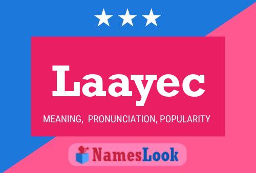 Laayec Name Poster