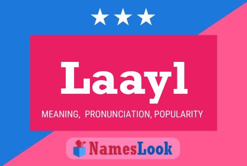 Laayl Name Poster