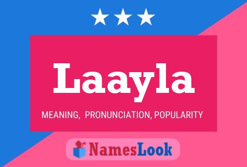 Laayla Name Poster