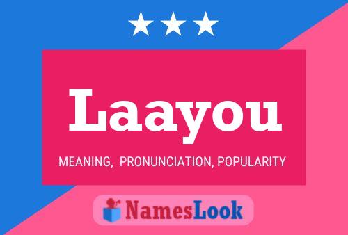 Laayou Name Poster