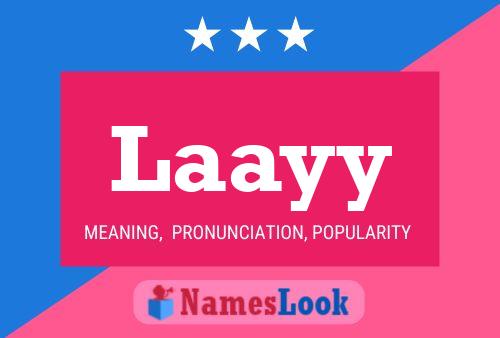 Laayy Name Poster