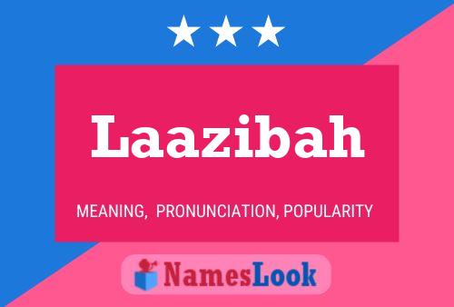 Laazibah Name Poster