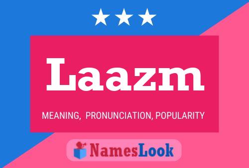 Laazm Name Poster