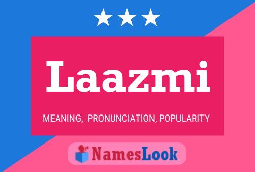 Laazmi Name Poster