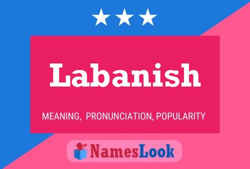 Labanish Name Poster