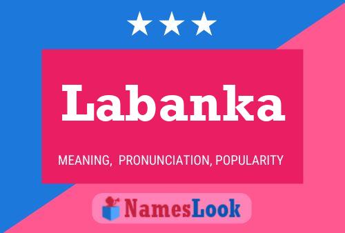 Labanka Name Poster