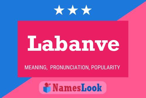 Labanve Name Poster