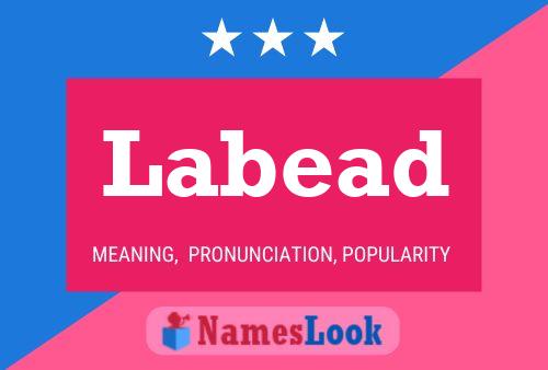 Labead Name Poster