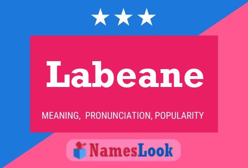 Labeane Name Poster