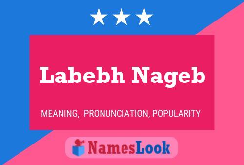 Labebh Nageb Name Poster