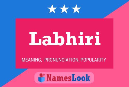 Labhiri Name Poster