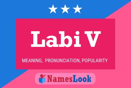 Labi V Name Poster