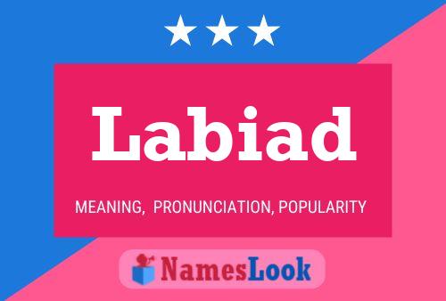 Labiad Name Poster