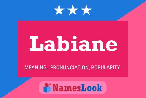 Labiane Name Poster