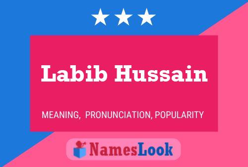 Labib Hussain Name Poster