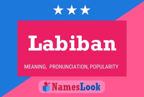 Labiban Name Poster