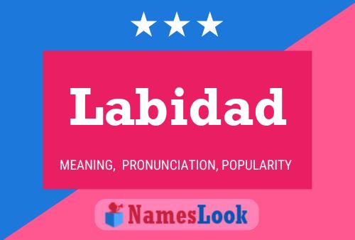 Labidad Name Poster