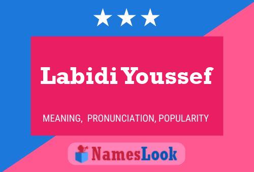 Labidi Youssef Name Poster