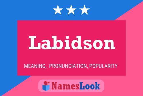 Labidson Name Poster