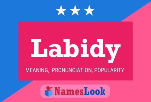 Labidy Name Poster