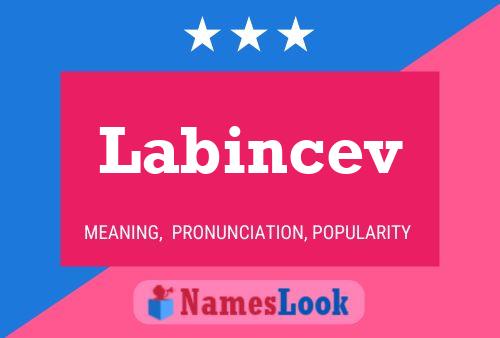 Labincev Name Poster