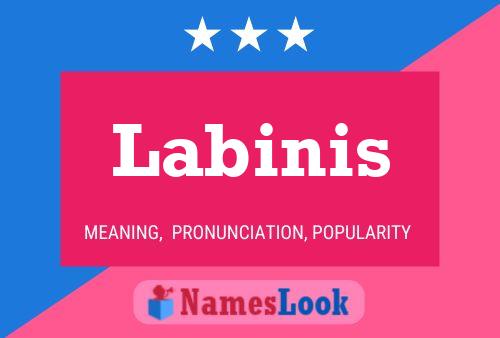 Labinis Name Poster