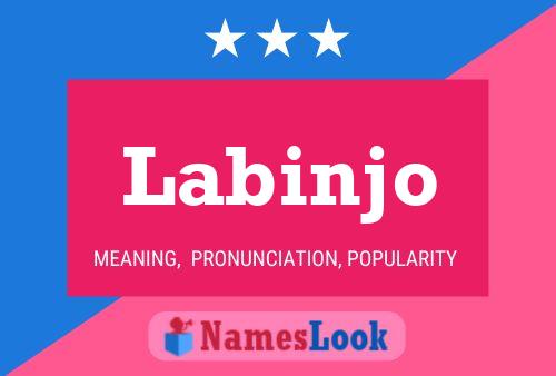 Labinjo Name Poster