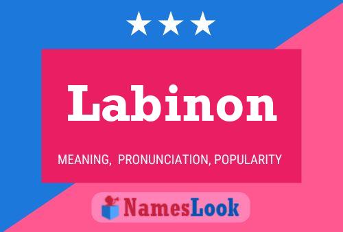 Labinon Name Poster