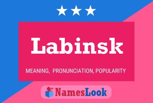 Labinsk Name Poster