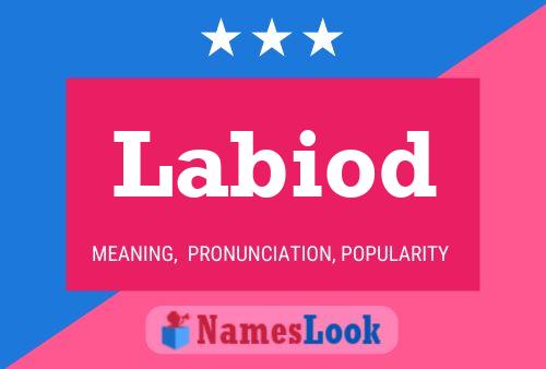 Labiod Name Poster