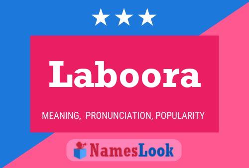 Laboora Name Poster