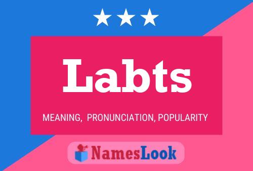 Labts Name Poster