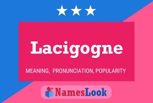 Lacigogne Name Poster