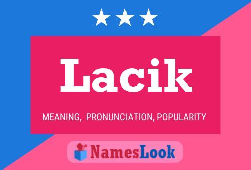 Lacik Name Poster