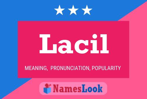 Lacil Name Poster