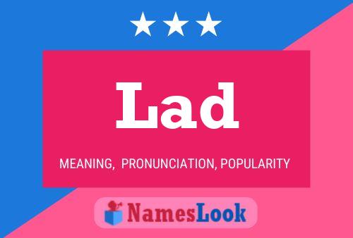 Lad Name Poster