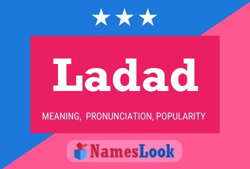 Ladad Name Poster