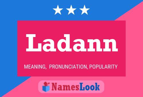 Ladann Name Poster